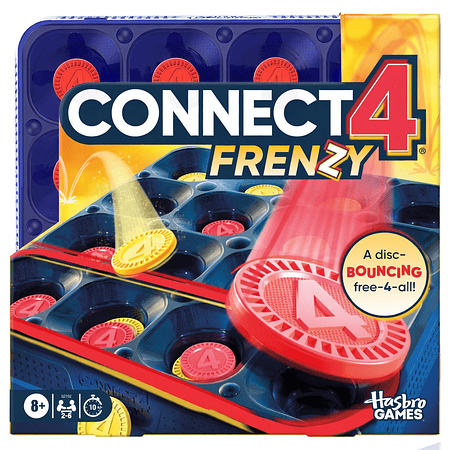 Connect 4 Frenzy Game Hasbro G2782 Juego de Estrategia 