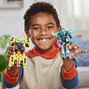 Transformers Toys EarthSpark Cyber-Combiner Bumblebee and Mo Malto Action Figures