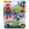 G0120  Marvel Spidey and His Amazing Friends Dino-Webs, Spidey and Goblin Raptor Action Figures