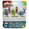 G0120  Marvel Spidey and His Amazing Friends Dino-Webs, Spidey and Goblin Raptor Action Figures