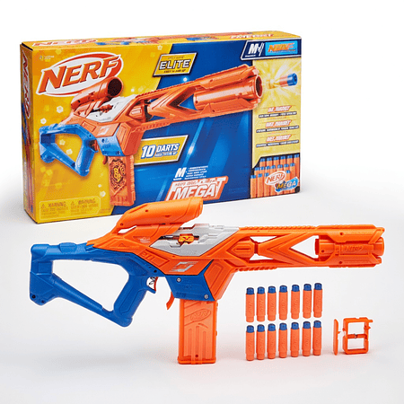 Lanzador Nerf N Series Pinpoint Hasbro F8622 con 18 Dardos N1 y Clip de 10
