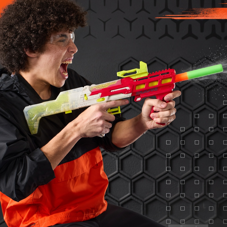 Lanzador Nerf Pro Gelfire Pronto Hasbro G1666 con 5000 Recargas y Capacidad 800