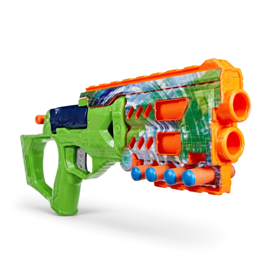 Lanzador Nerf N Series Jadestrike Hasbro G3247 con 24 Dardos