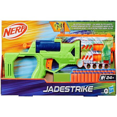 Lanzador Nerf N Series Jadestrike Hasbro G3247 con 24 Dardos