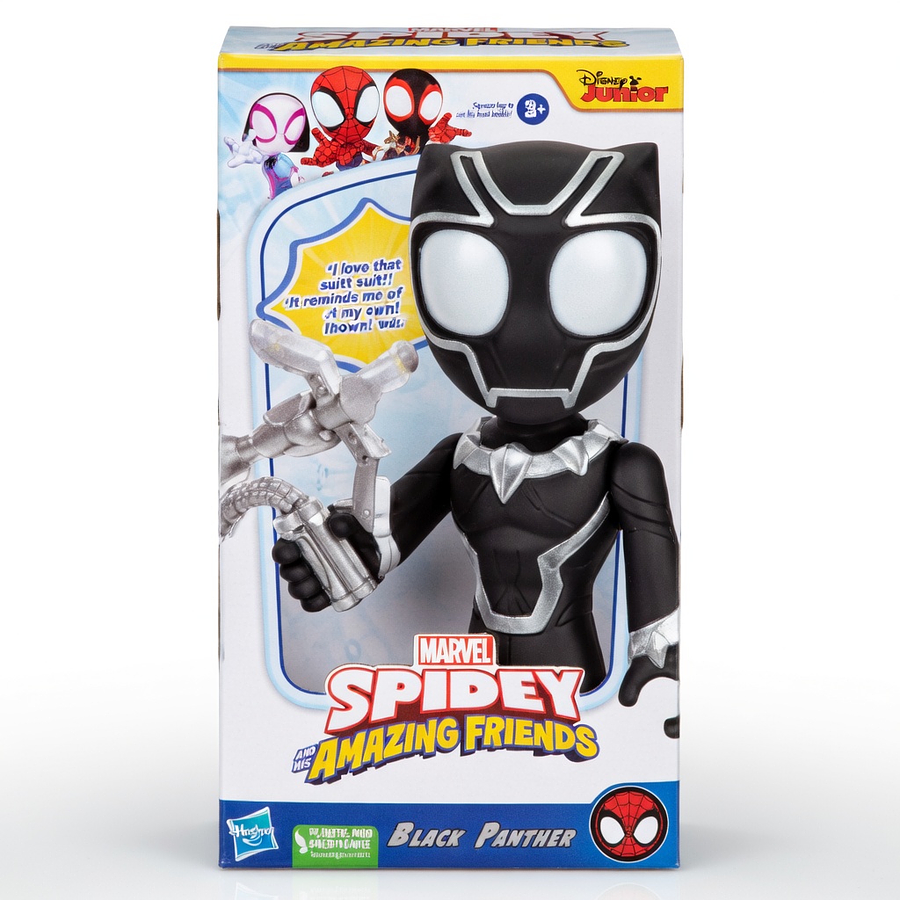 Figura Black Panther Spidey and Friends F7260 – Marvel Infantil
