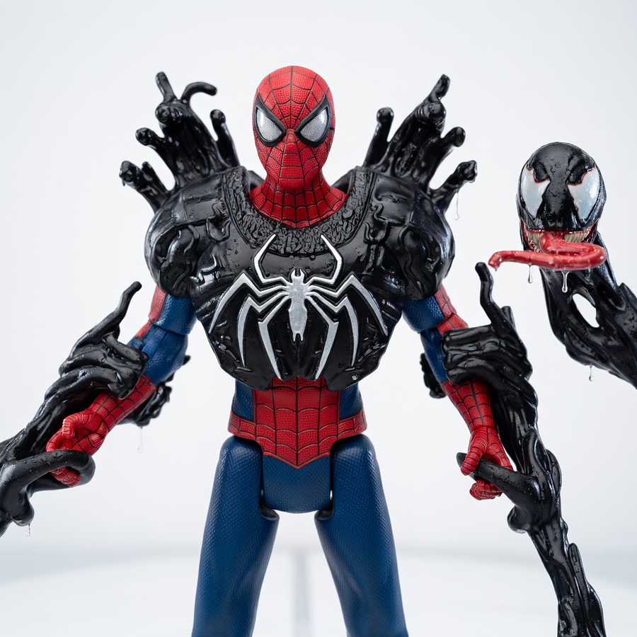 Venomversus Spider-Man DLX Figure G0937 – Figuras Marvel Hasbro