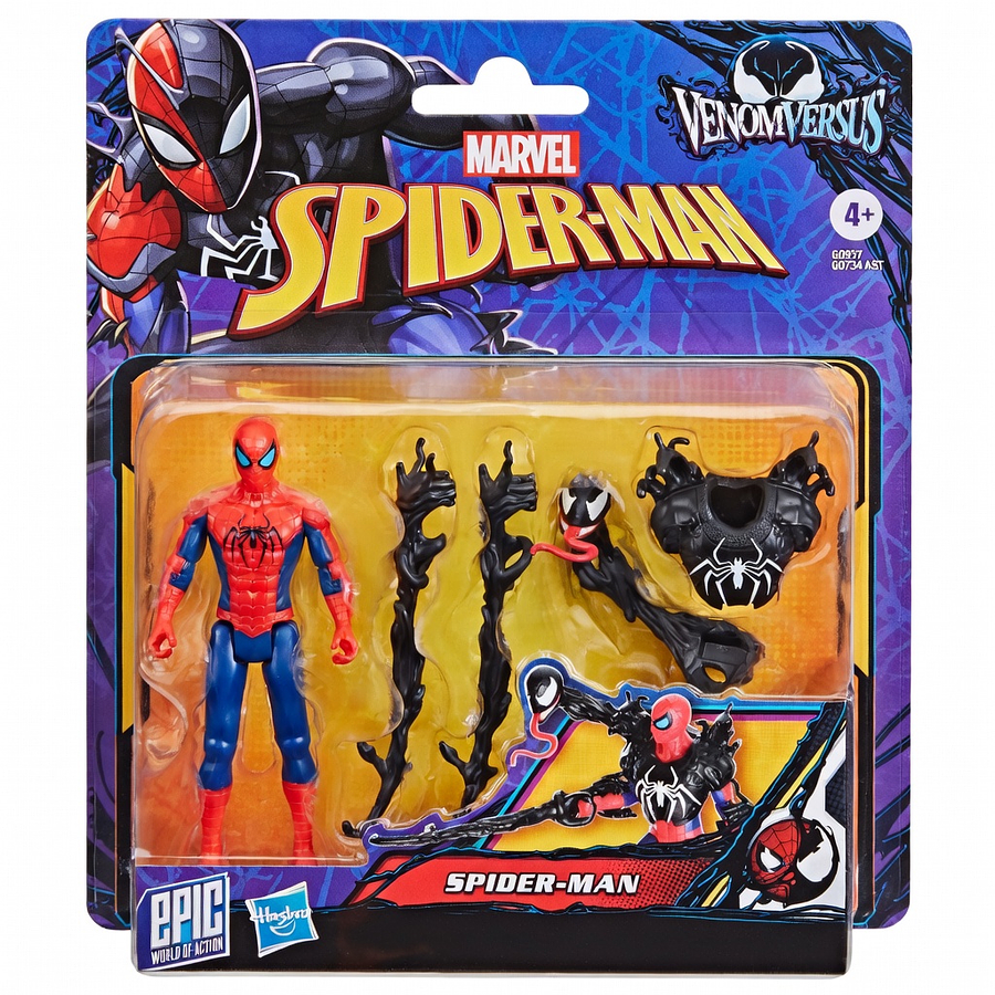 Venomversus Spider-Man DLX Figure G0937 – Figuras Marvel Hasbro