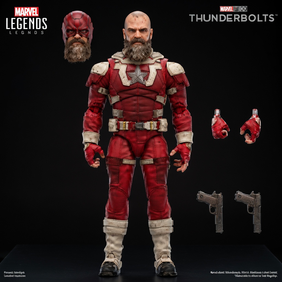 Marvel Legends Thunderbolts Yelena Belova & Red Guardian G1830 – Figuras Hasbro