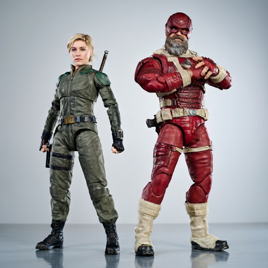 Marvel Legends Thunderbolts Yelena Belova & Red Guardian G1830 – Figuras Hasbro