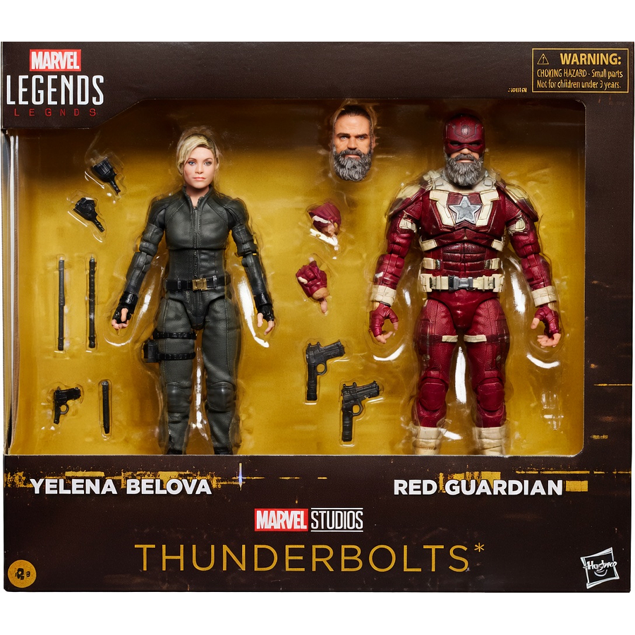Marvel Legends Thunderbolts Yelena Belova & Red Guardian G1830 – Figuras Hasbro