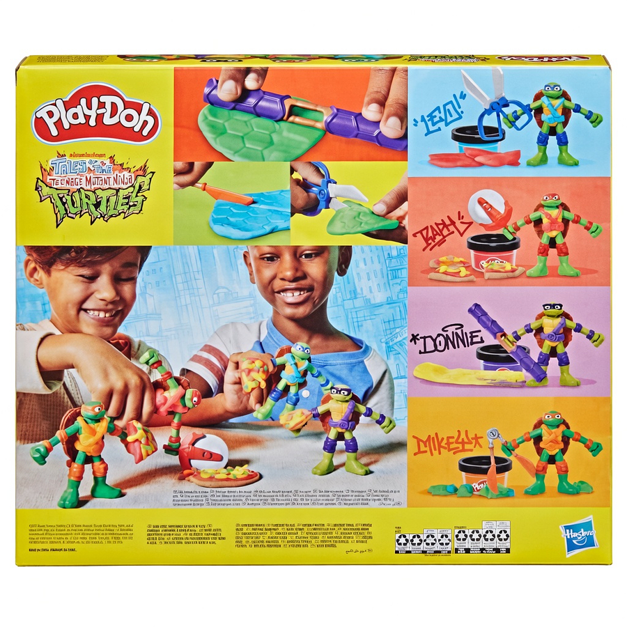 Play-Doh TMNT Cowabunga Creations G0556 – Set Creativo Tortugas Ninja