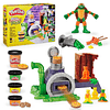 Play-Doh TMNT Slice and Blast Pizza G1829 – Set Creativo Tortugas Ninja