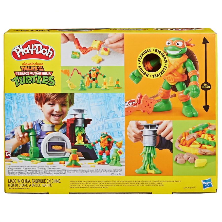 Play-Doh TMNT Slice and Blast Pizza G1829 – Set Creativo Tortugas Ninja