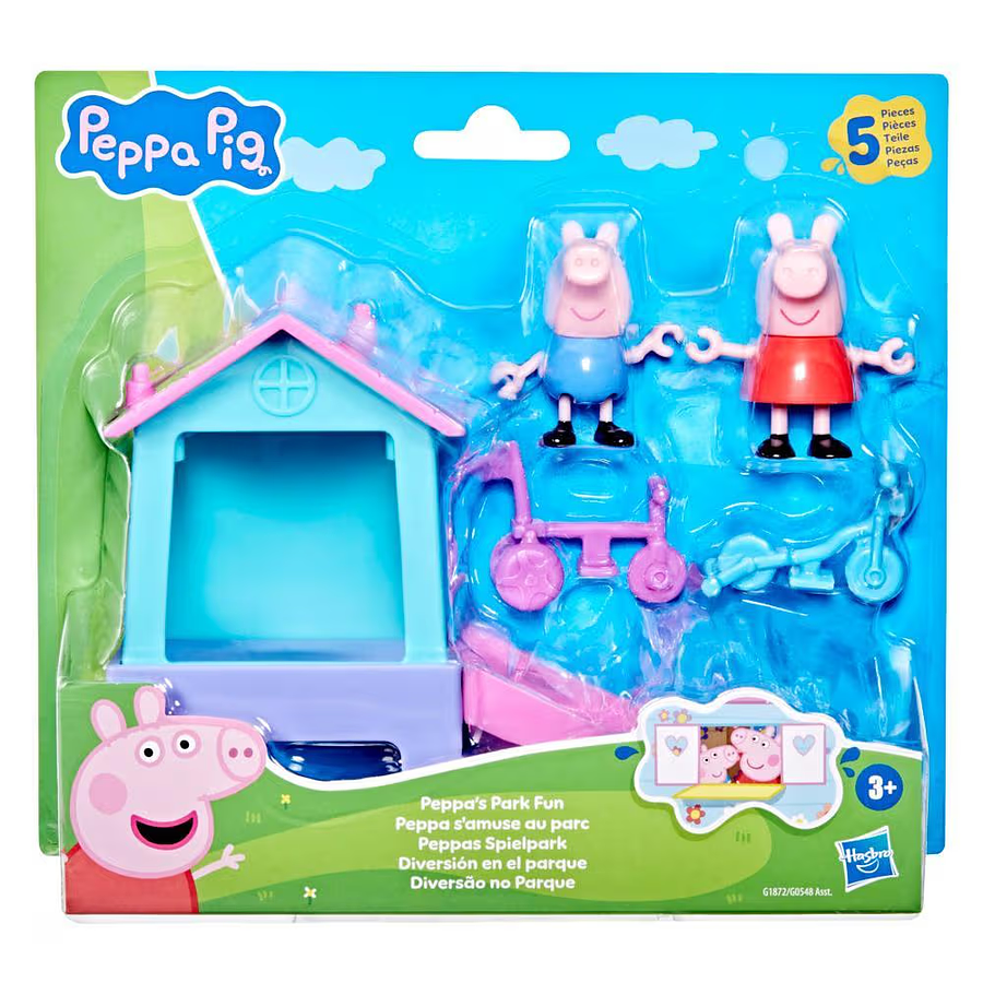 Peppa Pig Peppa’s Park Fun Playset G1872 – Set de Juego Infantil