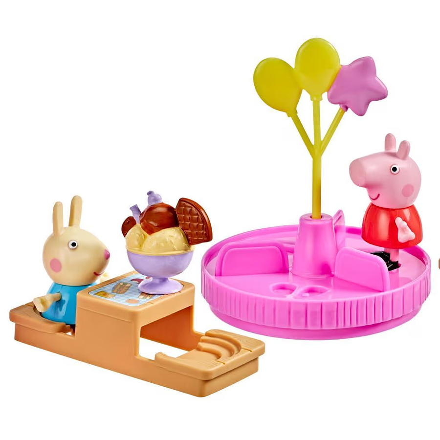 Peppa Pig Spin & Snacks Playset G1873 – Juego Interactivo Infantil Hasbro