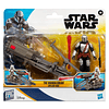 Star Wars Mandalorian Speeder Bike 4” Epic World of Action G0372