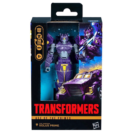 Transformers Solus Prime Deluxe Class Age of the Primes Figura Hasbro G1022