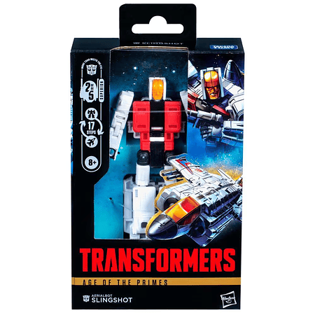 Transformers Slingshot Deluxe Class Age of the Primes Aerialbot Figura Hasbro G1032
