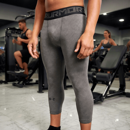 Calzas hombre 3/4 Under Armour HeatGear 1291328-090