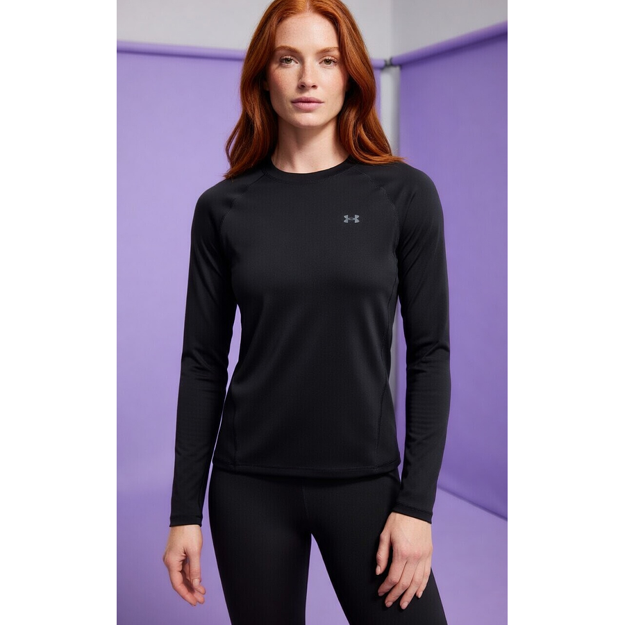 Primera Capa Térmica Mujer Under Armour Base 3.0 1343320-001  Calor Inteligente en Frío Extremo