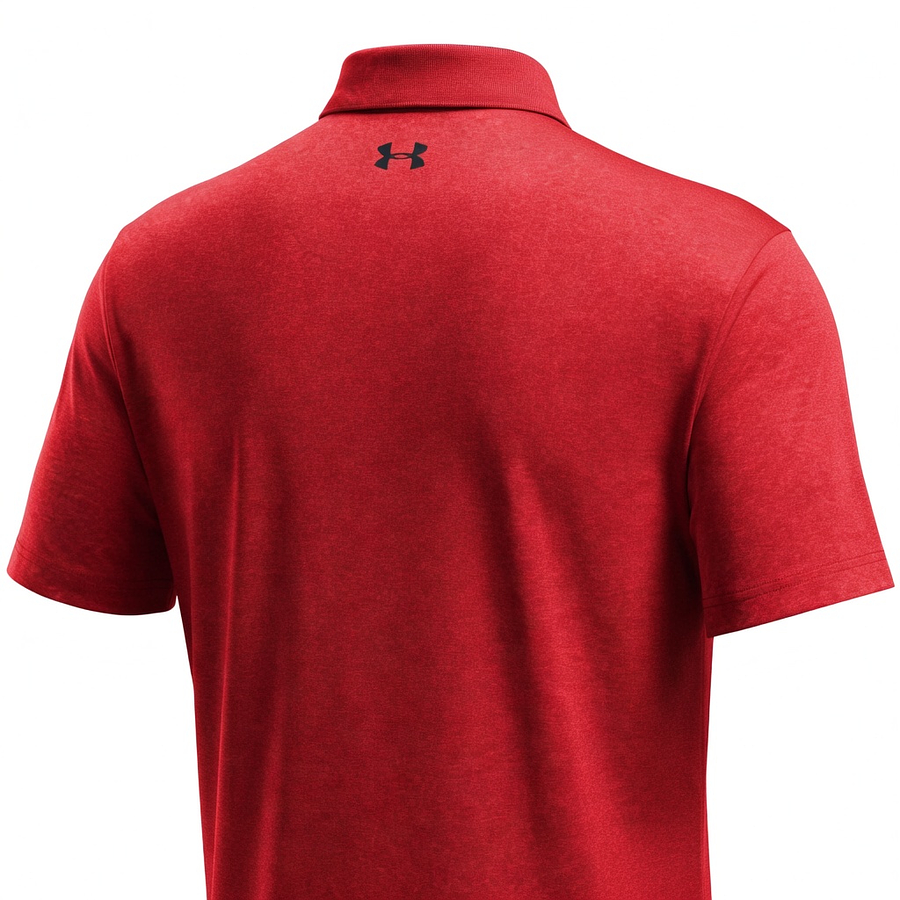 Polera Polo Hombre Under Armour Playoff 2.0 Heather 1351131-600 | Respira, Se Mueve y No Se Deforma (No es polo de vestir)