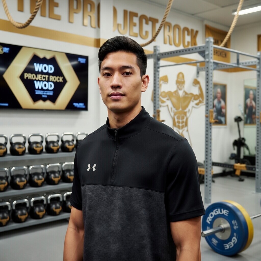 Polera Deportiva Hombre Under Armour Locker SS ¼ Zip 1351357-002 | Ligera, Respirable y de Secado Rápido (No es algodón, es rendimiento)