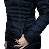 Parka mujer Norhland Julia larga Pluma Black 02-085721
