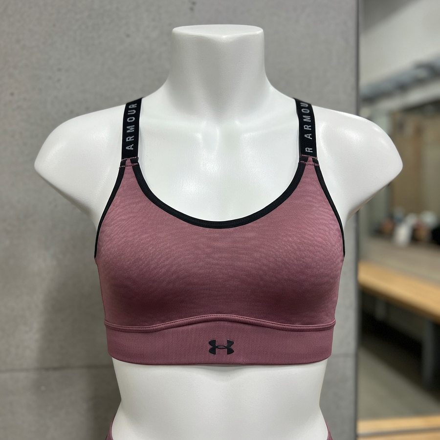 Peto Deportivo Mujer Under Armour Infinity Mid 1351990-554 | Soporte Real para Entrenar