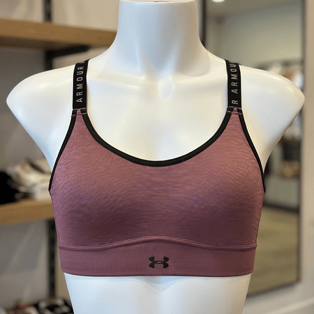 Peto Deportivo Mujer Under Armour Infinity Mid 1351990-554 | Soporte Real para Entrenar