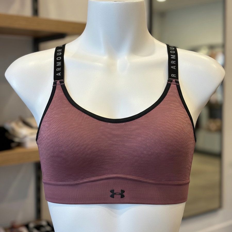 Peto Deportivo Mujer Under Armour Infinity Mid 1351990-554 | Soporte Real para Entrenar