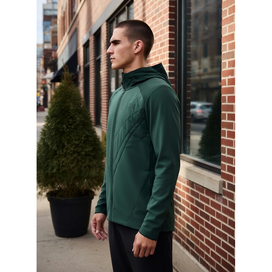 Chaqueta Deportiva Hombre Under Armour Sprint Hybrid 1355118-370 | Ligera, Térmica y Hecha para Moverte
