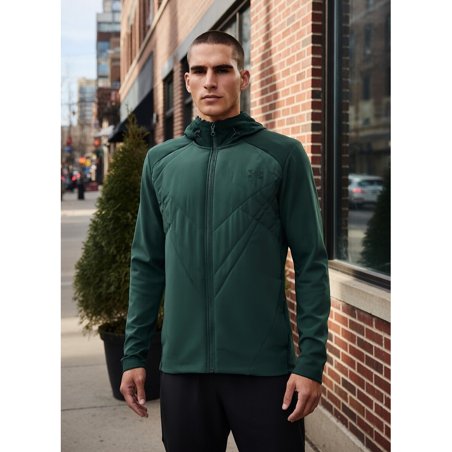 Chaqueta Deportiva Hombre Under Armour Sprint Hybrid 1355118-370 | Ligera, Térmica y Hecha para Moverte