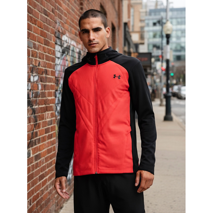 Chaqueta Híbrida Hombre Under Armour Sprint 1355118-690 | Equilibrio Térmico para Movimiento Real