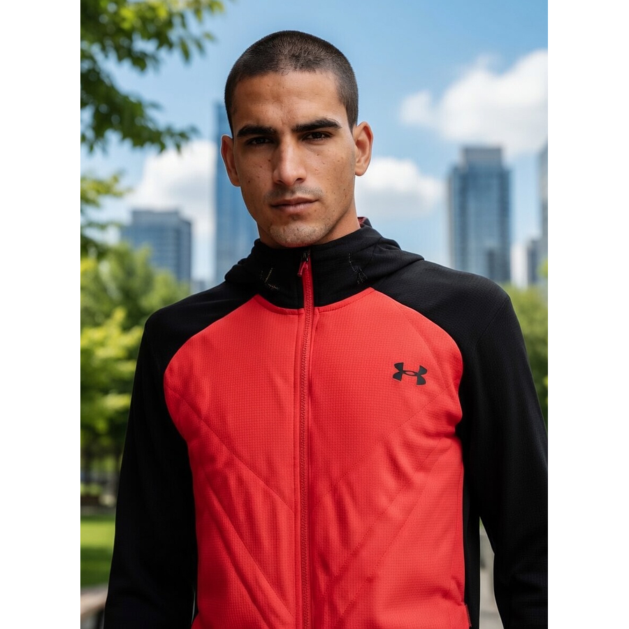 Chaqueta Híbrida Hombre Under Armour Sprint 1355118-690 | Equilibrio Térmico para Movimiento Real