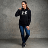 Polerón Mujer Under Armour Rival Fleece Logo Hoodie 1356318-001 | Calor Cómodo para Uso Diario
