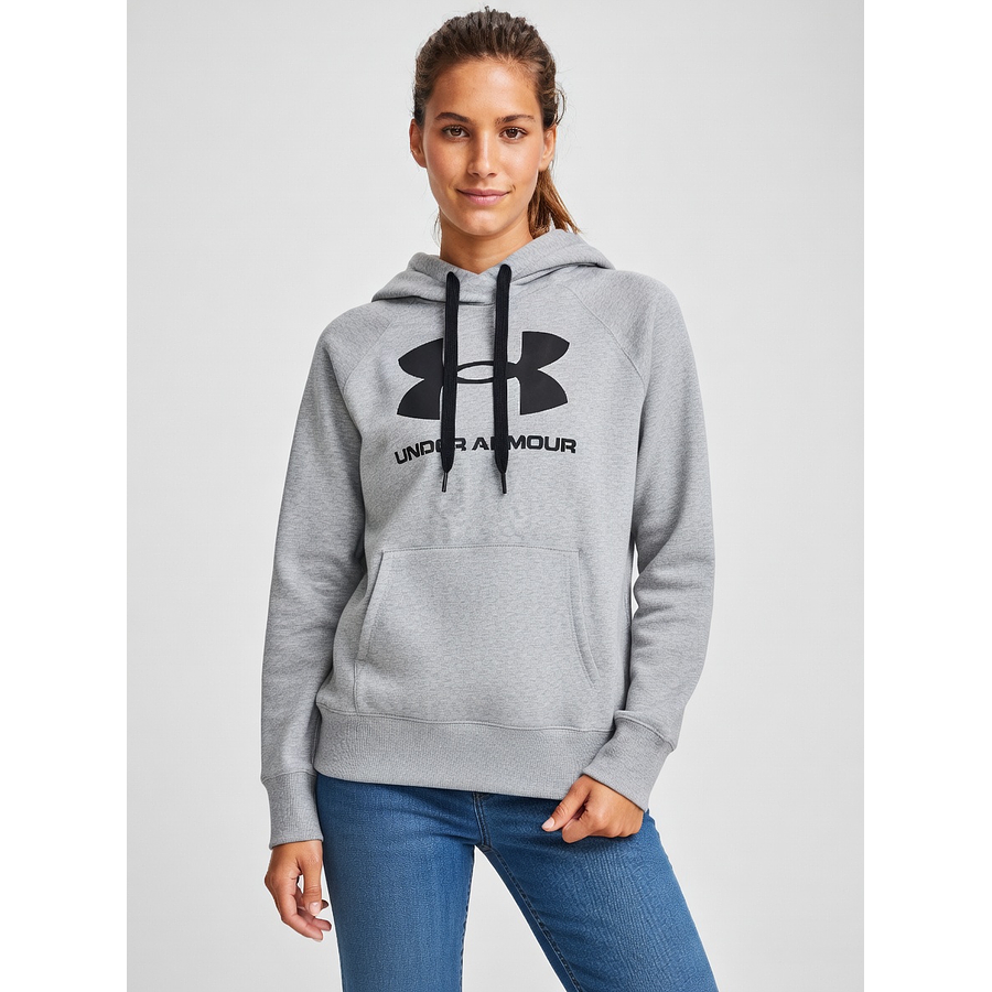 Polerón Mujer Under Armour Rival Fleece Logo Hoodie 1356318-035 | Abrigo Diario sin Complicaciones