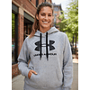 Polerón Mujer Under Armour Rival Fleece Logo Hoodie 1356318-035 | Abrigo Diario sin Complicaciones