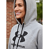 Polerón Mujer Under Armour Rival Fleece Logo Hoodie 1356318-035 | Abrigo Diario sin Complicaciones