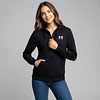 Polerón Mujer Under Armour Rival Fleece Full Zip Hoodie 1356400-001 | Abrigo Versátil de Uso Diario