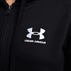 Polerón Mujer Under Armour Rival Fleece Full Zip Hoodie 1356400-001 | Abrigo Versátil de Uso Diario