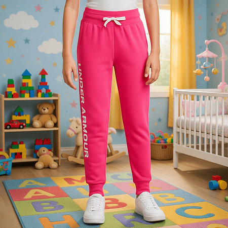 Pantalón de buzo Under Armour de niña Rival Fleece 1356487-692