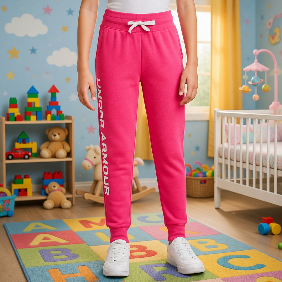 Pantalón de buzo Under Armour de niña Rival Fleece 1356487-692