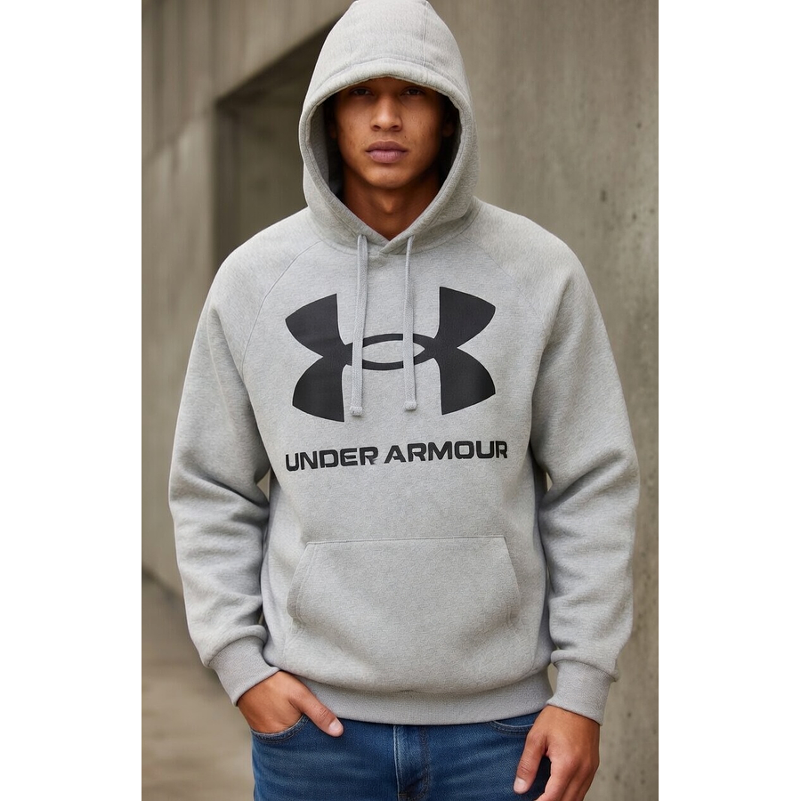 Polerón Hombre Under Armour Rival Fleece Big Logo Hoodie 1357093-011 | Calor Diario sin Complicaciones