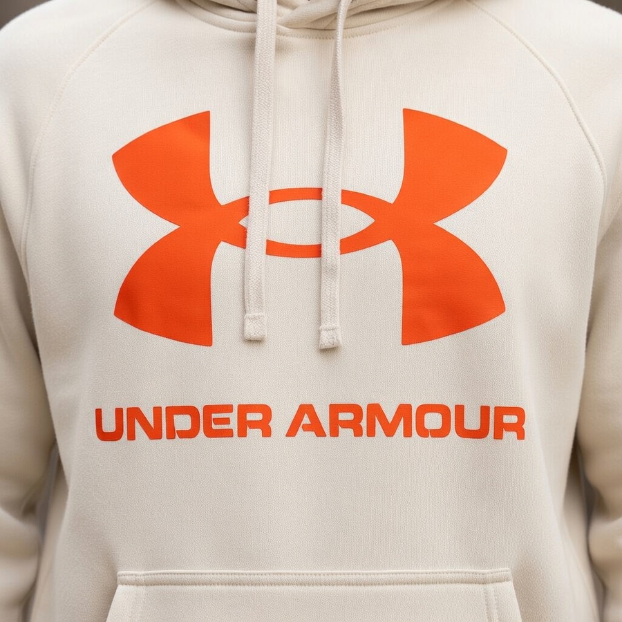 Polerón Hombre Under Armour Rival Fleece Big Logo Hoodie 1357093-279 | Básico Cálido para Uso Diario