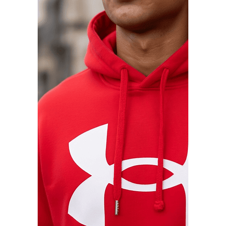 Polerón Hombre Under Armour Rival Fleece Big Logo Hoodie 1357093-600 | Calor Dia