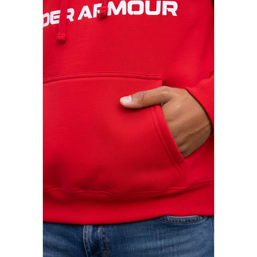 Polerón Hombre Under Armour Rival Fleece Big Logo Hoodie 1357093-600 | Calor Dia