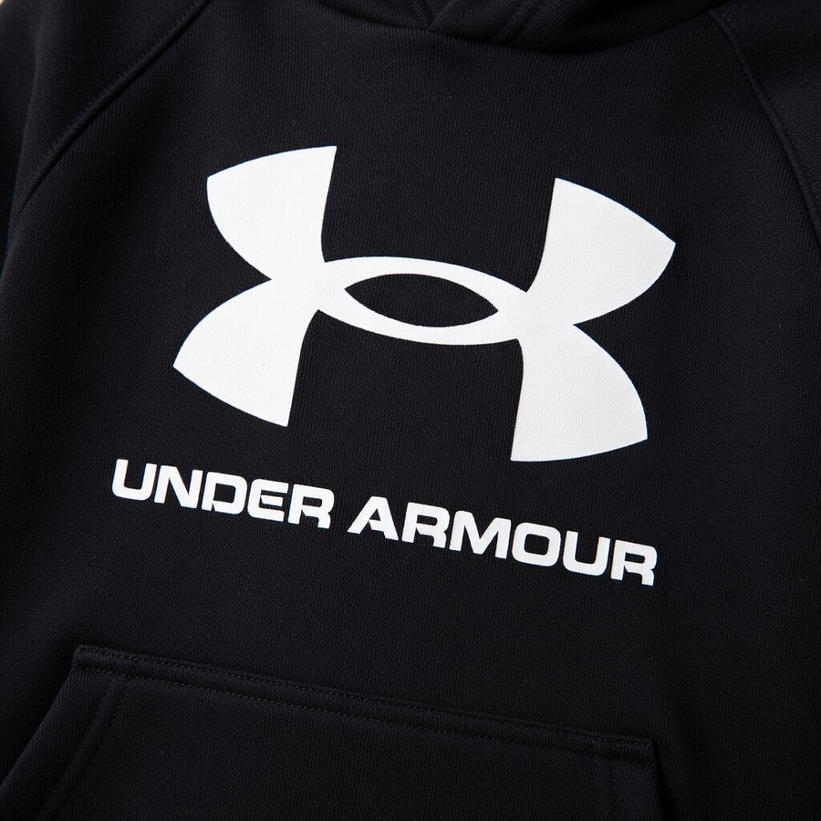 Polerón Niño Under Armour Rival Fleece Hoodie 1357585-001 | Abrigo Resistente para Uso Diario