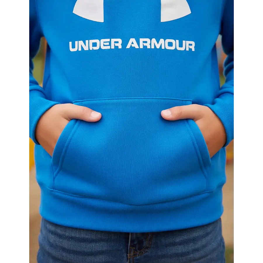 Polerón Niño Under Armour Rival Fleece Hoodie 1357585-428 | Abrigo Resistente para Uso Diario