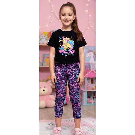 Calza Niña Under Armour HeatGear Printed Ankle Crop 1361239-002 | Ligera, Fresca y Hecha para Movimiento Real