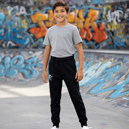 Pantalón Buzo Niño Under Armour Rival Terry 1361715-002 | Ligero, Flexible y para Uso Activo